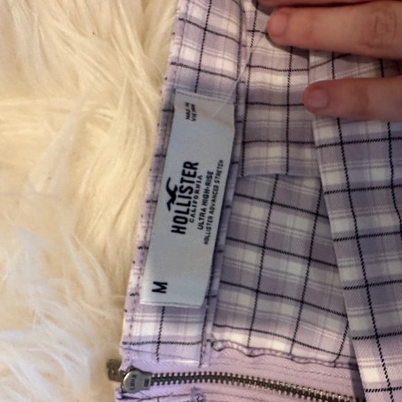 Ultra High-Rise Plaid Mini Skirt - Picture 4 of 4